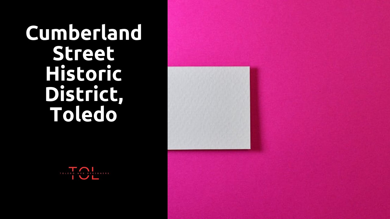 Cumberland Street Historic District, Toledo